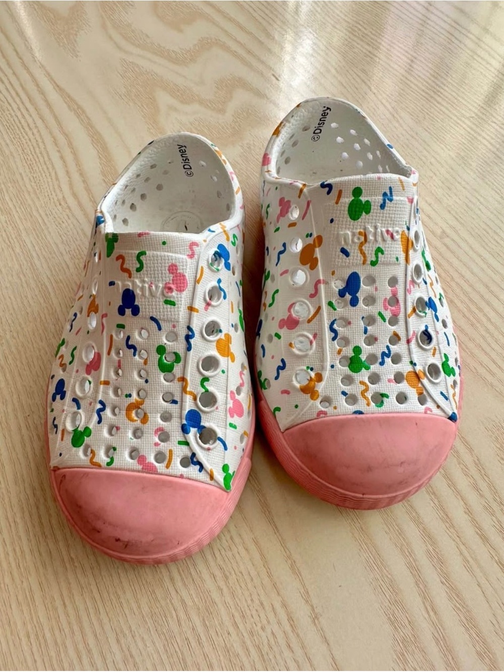 Kids Disney Native Slip-On Sneakers